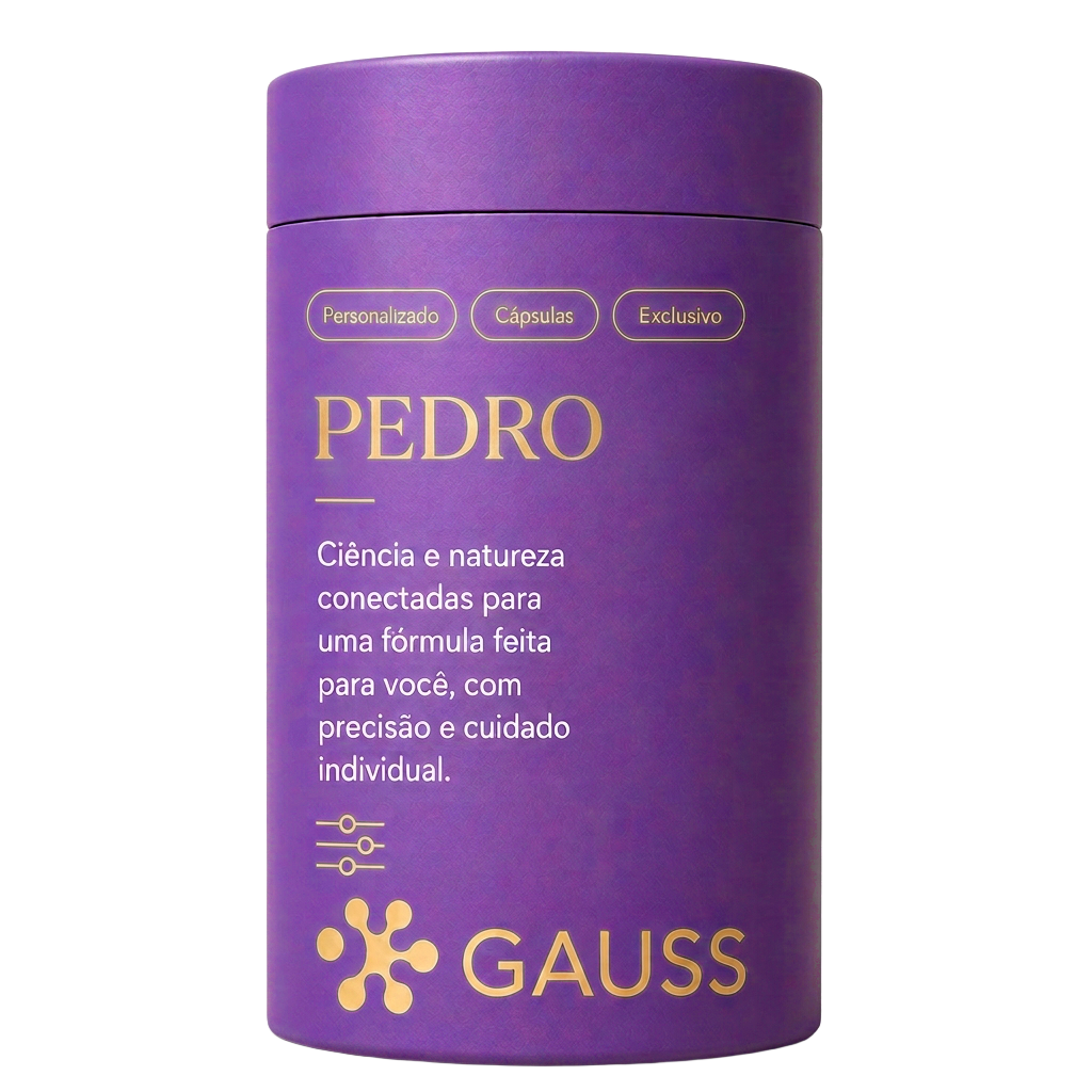 Pote personalizado do Pedro